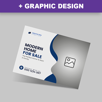 Postcards - We Design For You - 6" x 11"